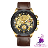 Black Gold Business Quartz Watch