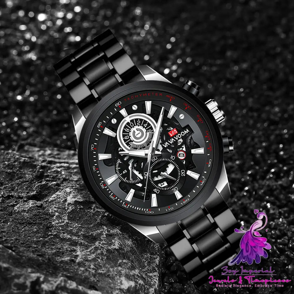 Black Gold Business Quartz Watch