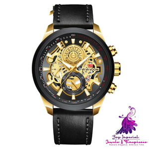 Black Gold Business Quartz Watch