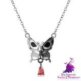 Dark Butterfly Skull Pendant