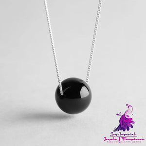 European Style Black Onyx Necklace