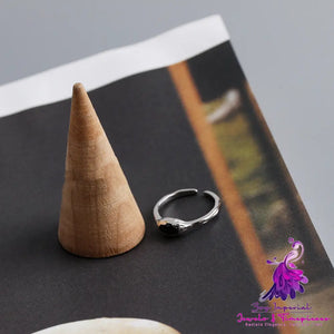 Personality Black Stone Ring