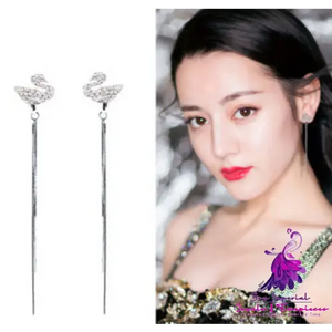 Black Swan Earrings