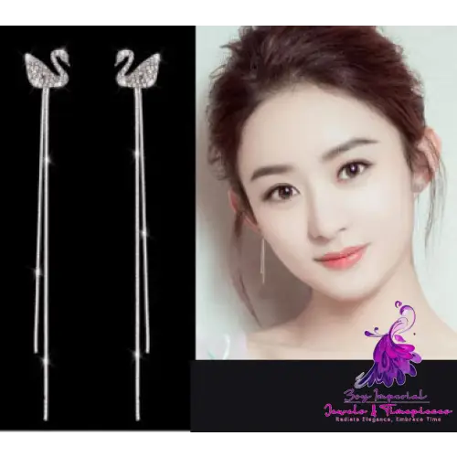 Black Swan Earrings