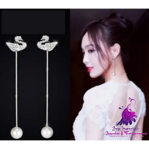 Black Swan Earrings