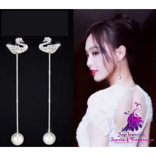 Black Swan Earrings