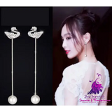 Black Swan Earrings