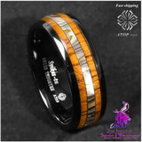 Black Tungsten Carbide Ring