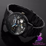 All Black Mechanical Men’s Fashion Watch