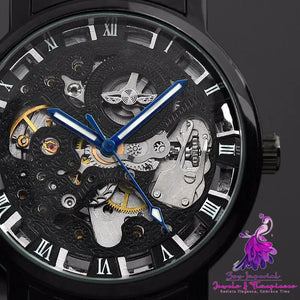 All Black Mechanical Men’s Fashion Watch