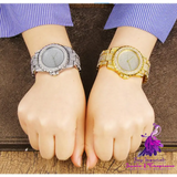 Bling Casual Ladies Quartz Gold Watch