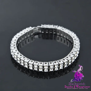 Hip Hop Rhinestone Bracelet