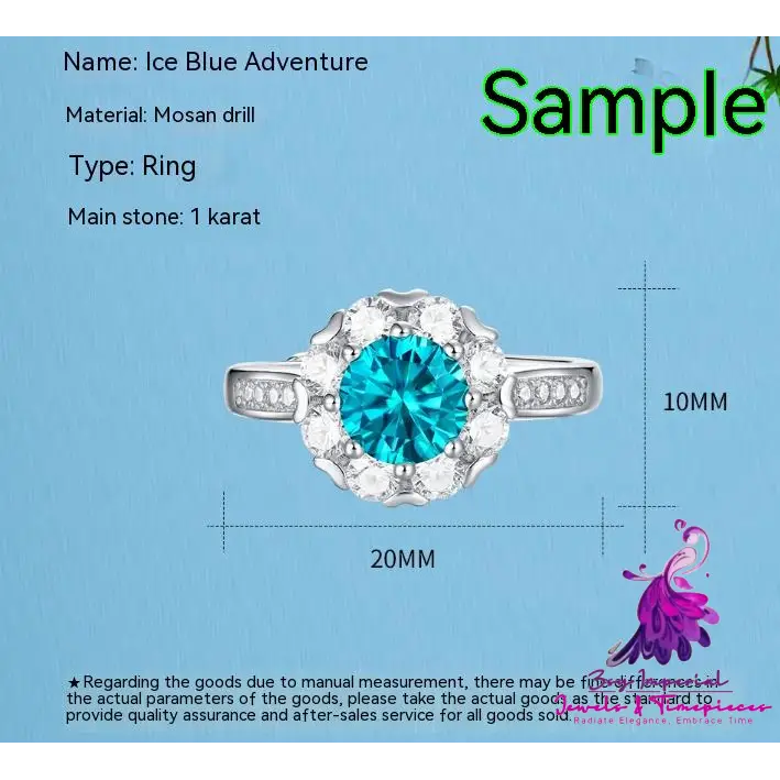 Blue Chic Ice Adventure Ring