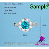 Blue Chic Ice Adventure Ring