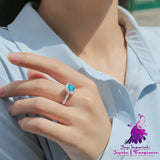 Blue Chic Ice Adventure Ring