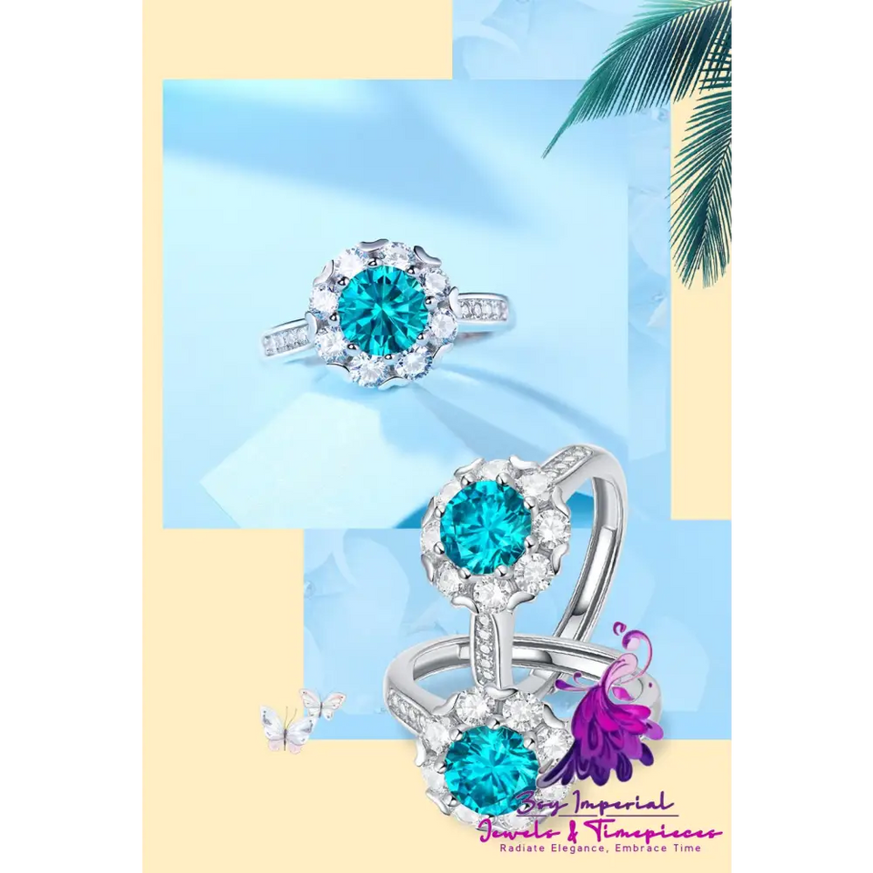 Blue Chic Ice Adventure Ring