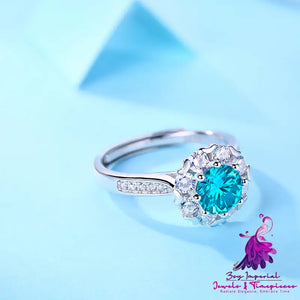 Blue Chic Ice Adventure Ring