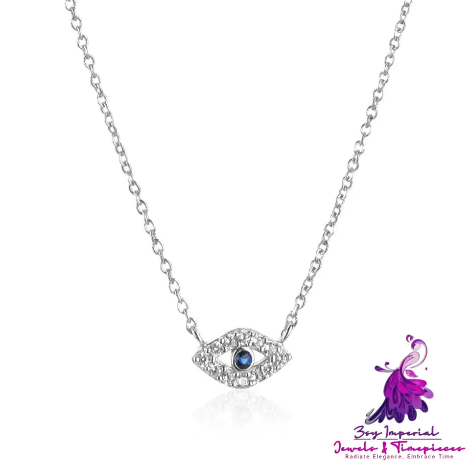 Classic Blue Eye Necklace