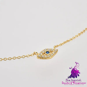 Classic Blue Eye Necklace