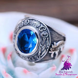 Silver Personalized Totem Men’s Ring