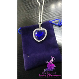 Ocean Heart Love Pendant Necklace