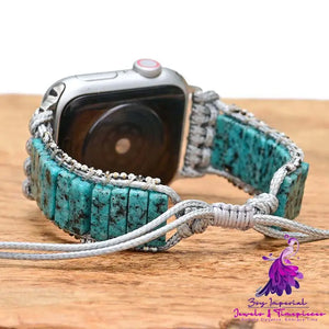 Bohemian Blue Sesame Stone Watch