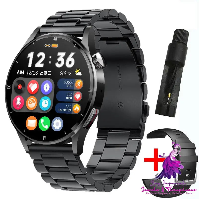 HD Call Body Temperature Heart Rate Smart Watch