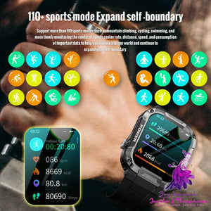 Intelligent Three-prevention Outdoor Watch with Bluetooth