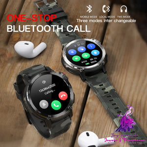 Three Anti-Bluetooth Call Music Smart Watch