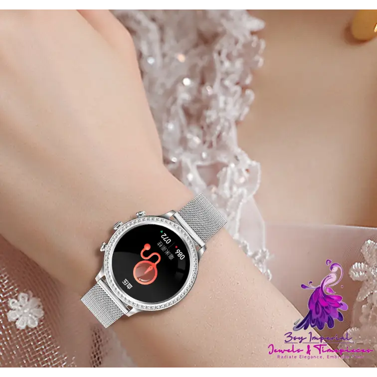 Bluetooth Call Women’s Smart Silicone Watch