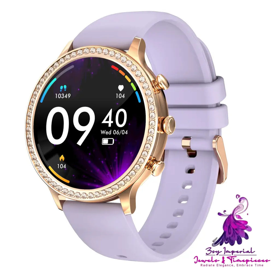 Bluetooth Call Women’s Smart Silicone Watch