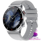 QW33 Smartwatch ECG PPG Stainless Steel Watch