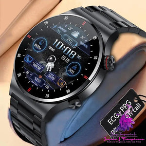 QW33 Smartwatch ECG PPG Stainless Steel Watch