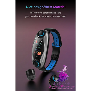 Bluetooth Headset Bracelet Watch