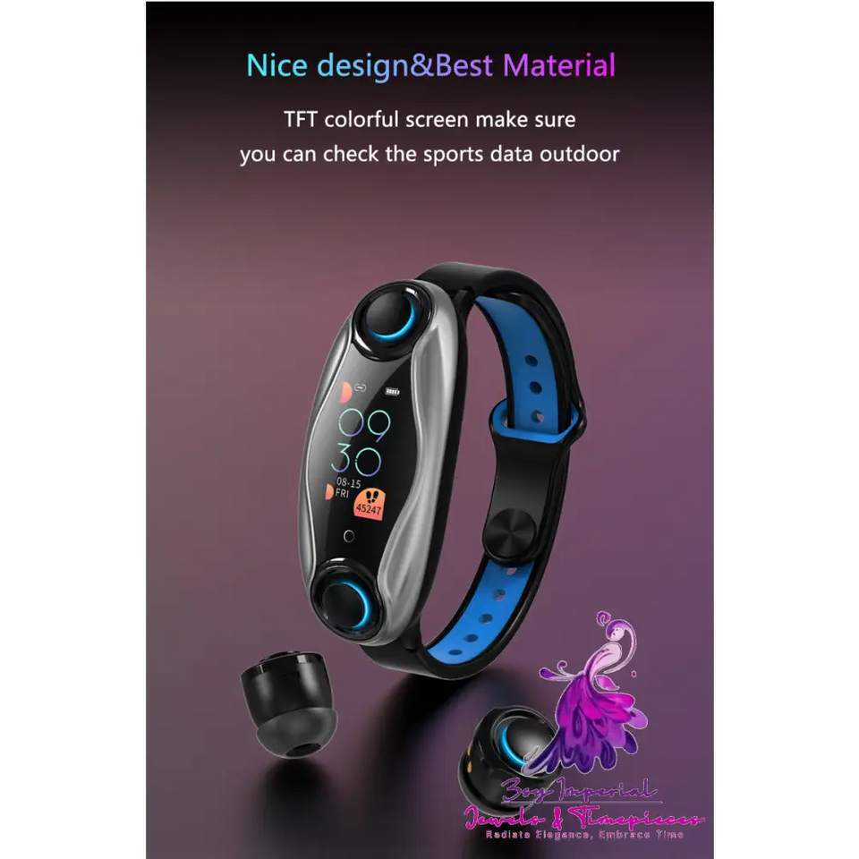 Bluetooth Headset Bracelet Watch