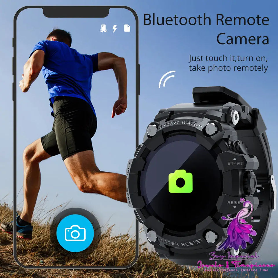 Outdoor Exercise Smart Watch with Heart Rate Monitor