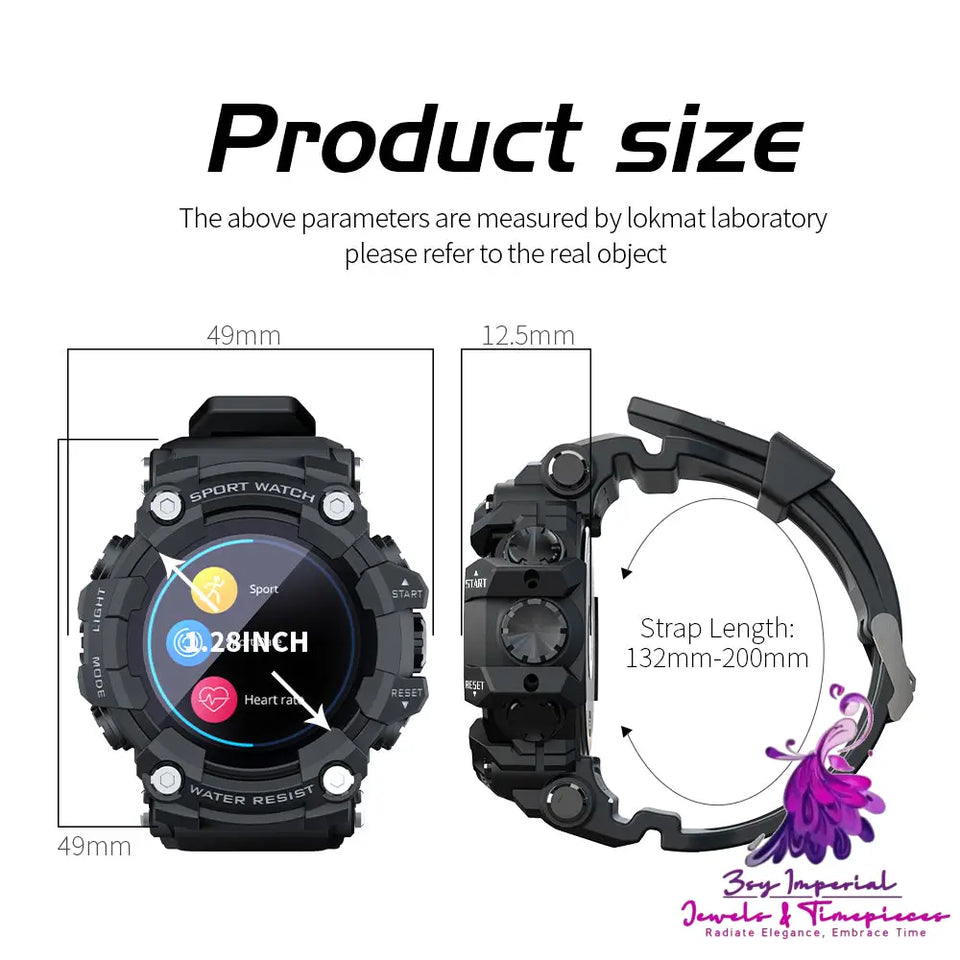 Outdoor Exercise Smart Watch with Heart Rate Monitor