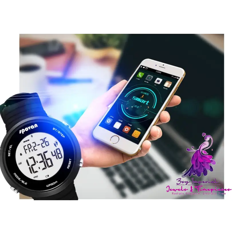 Stylish Step Meter Smart Sports Watch