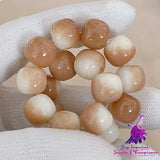 Simple White Jade Bodhi Bracelet