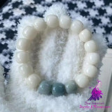 Buddha Beads Without Dyeing Bracelet