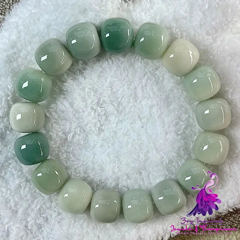 Buddha Beads Without Dyeing Bracelet