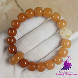 Simple Bodhi Root Disc Play Bracelet