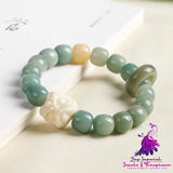 Simple Bodhi Root Disc Play Bracelet