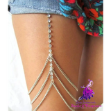 Multi-layered Leg Chain Body Chain