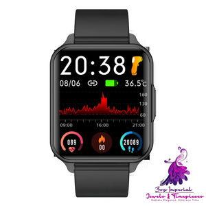 Body Temperature Heart Rate Waterproof Sports Watch