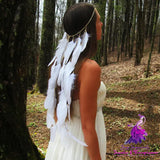 Bohemia Wedding Feather Headband