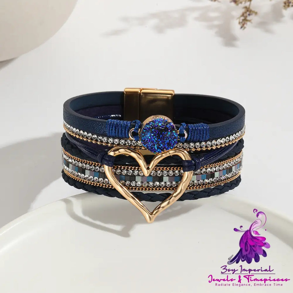 Bohemian Multi-layer Love Bracelet