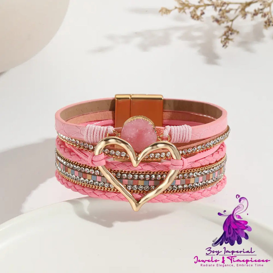 Bohemian Multi-layer Love Bracelet