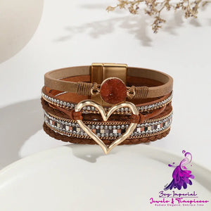 Bohemian Multi-layer Love Bracelet