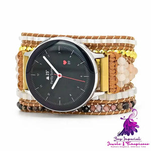 Multilayer Wound Watch Strap Bracelet